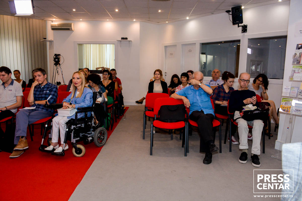 Konferencija za novinare Inicijative za prava osoba sa mentalnim invaliditetom MDRI-S
4/09/2018