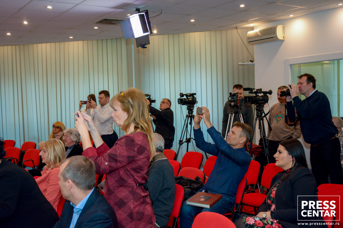 Konferencija za novinare Srpskih nacionalnih organizacija iz zemalja regiona
4/04/2019