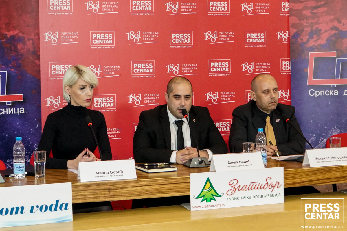 Konferencija za novinare Srpske desnice
12/04/2019