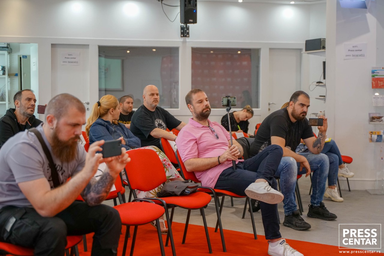 Konferencija za novinare Pokreta Levijatan - Živim za Srbiju
9/06/2020