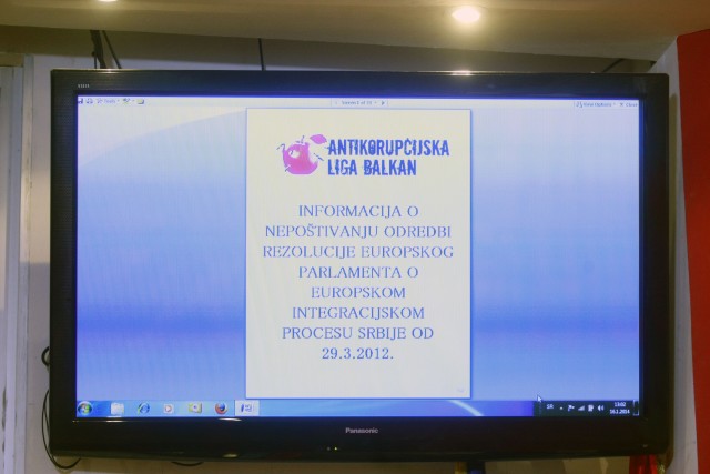 Konferencija za novinare Antkorupcijske lige (AL)
16/01/2014