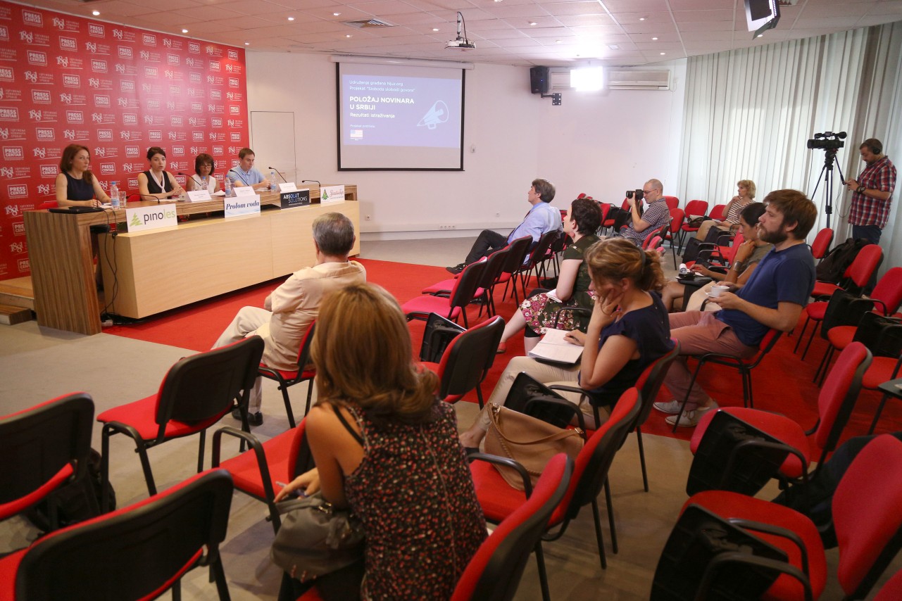 Konferencija za novinare Uduženja građana Njuz.org
13/7/2015