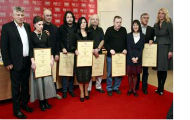 Uručenje godišnjih nagrada UNS-a za 2014. godinu