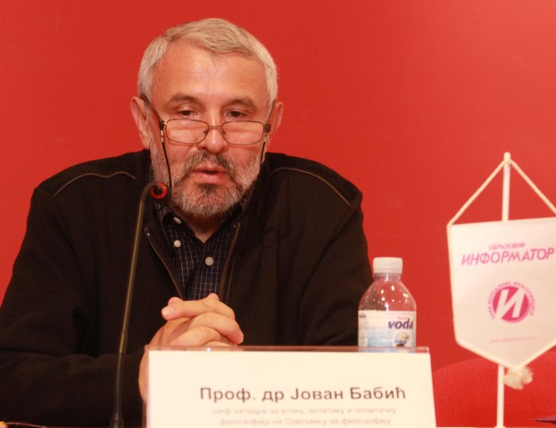 Prof. dr Jovan Babić
25/10/2012