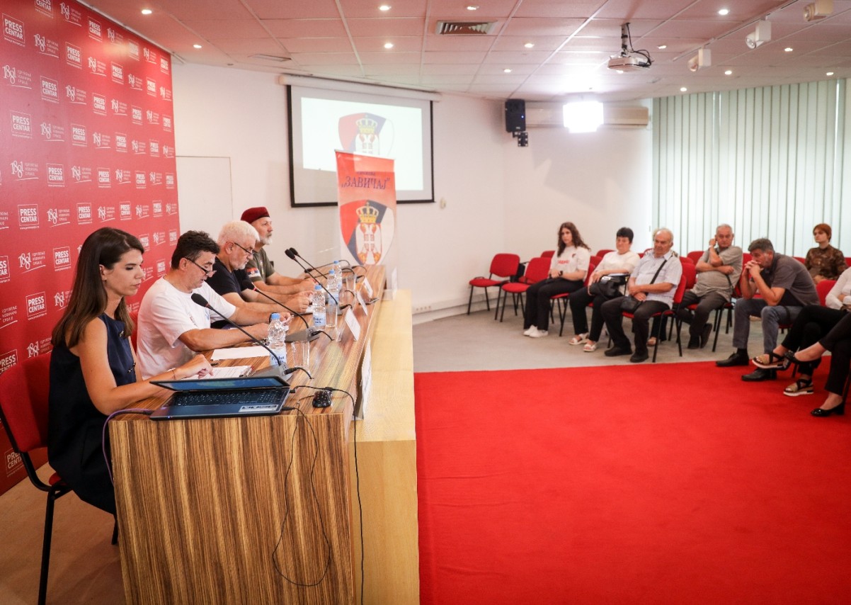 Konferencija za novinare Udruženja izbeglih, raseljenih i doseljenih lica 