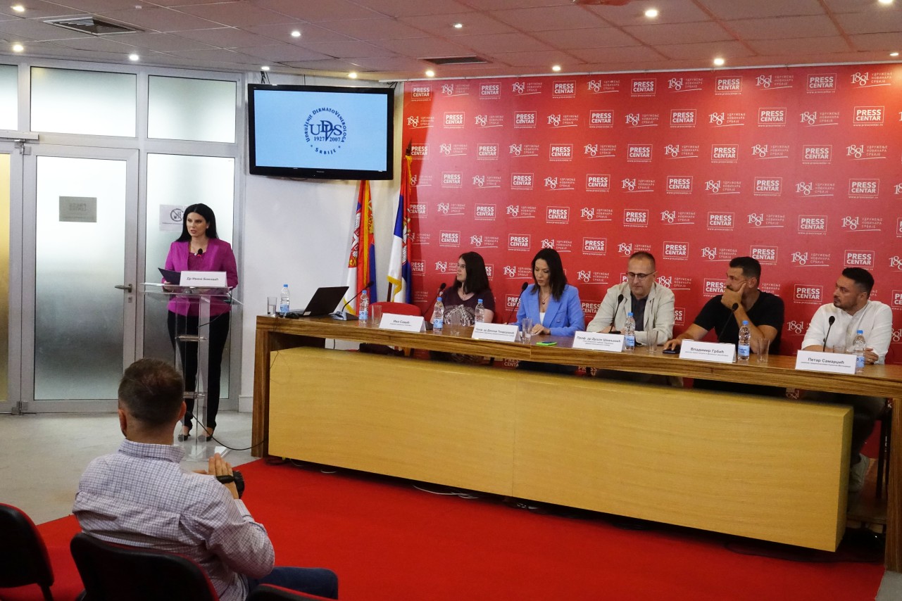 Konferencija za novinare Udruženja dermatovenerologa Srbije
4/09/2023