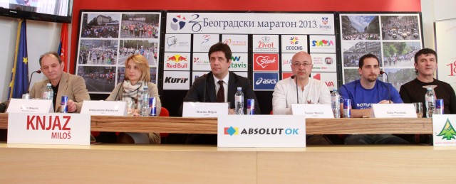 Peta konferencija za novinare Beogradskog maratona
16/04/2013