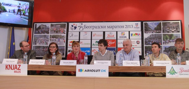 Konferencija za novinare Beogradskog maratona
18/04/2013
