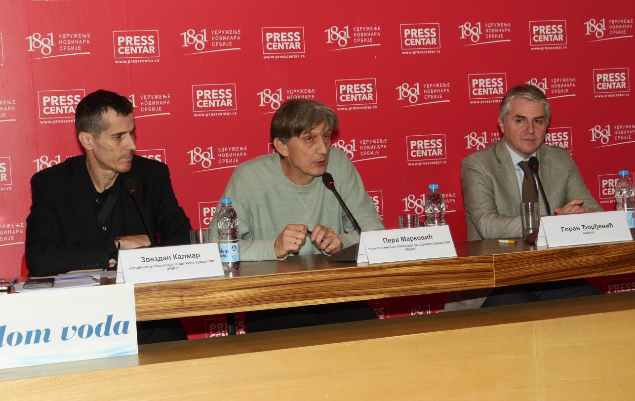 Konferencija za medije: Ustavna žalba povodom neizrađivanja Prostornog plana Republike Srbije
14/11/2023