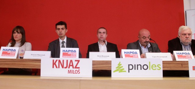 Konferencija za novinare Mladena Obradovića
08/10/2013
