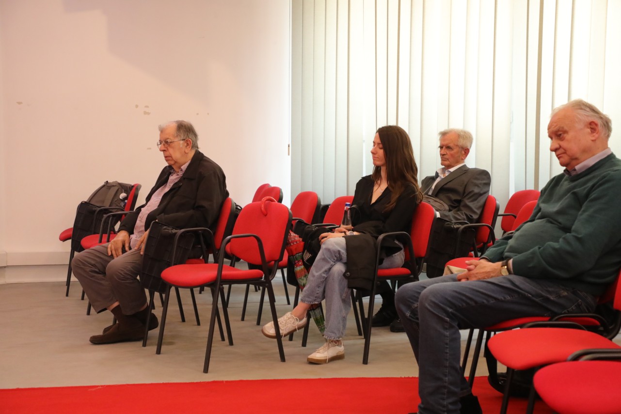 Uručenje Povelje SPKD Prosvjeta Beograd Vladimiru Kecmanoviću 
28/5/2025