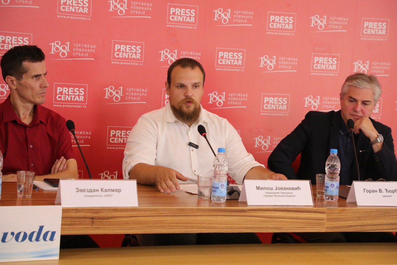 Konferencija za novinare Čuvara Petruške Krajine i Koalicije za održivo rudarstvo KORS
31/07/2025