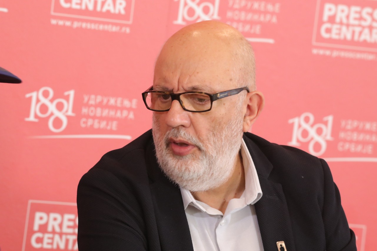 Duško Čelić, zamenik predsednice Koordinacije

Konferencija za novinare 