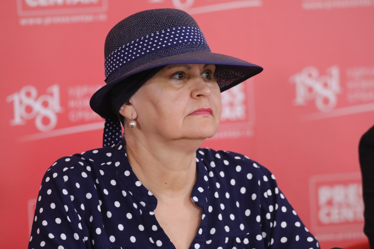 Mirjana Miodrag Božin, predsednica Koordinacije


Konferencija za novinare 