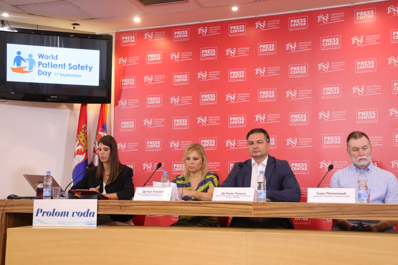 Obeležavanje Svetskog dana bezbednosti pacijenata 
16/09/2025