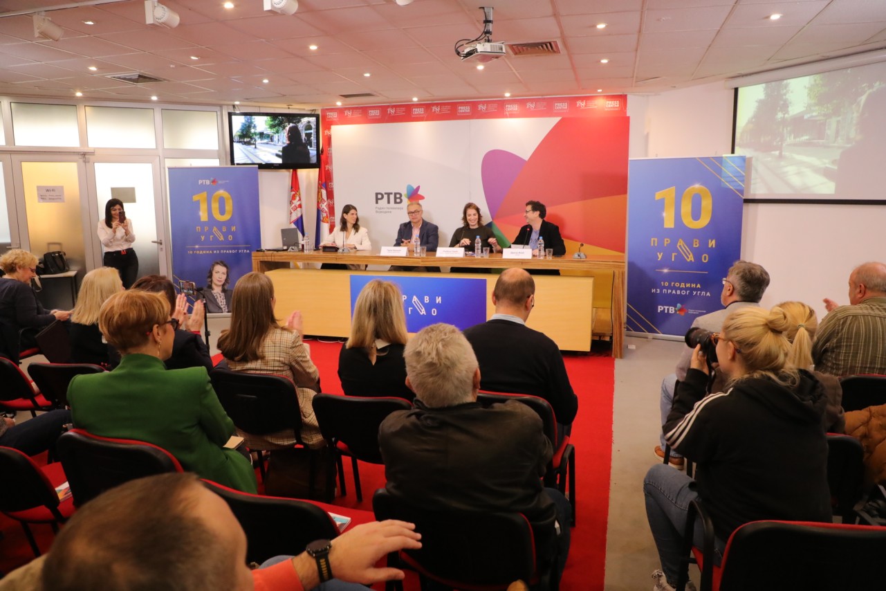 Obeležavanje 10 godina postojanja i emitovanja emisije „Pravi ugao“ autorke i urednice Ljubice Gojgić
13/11/2025