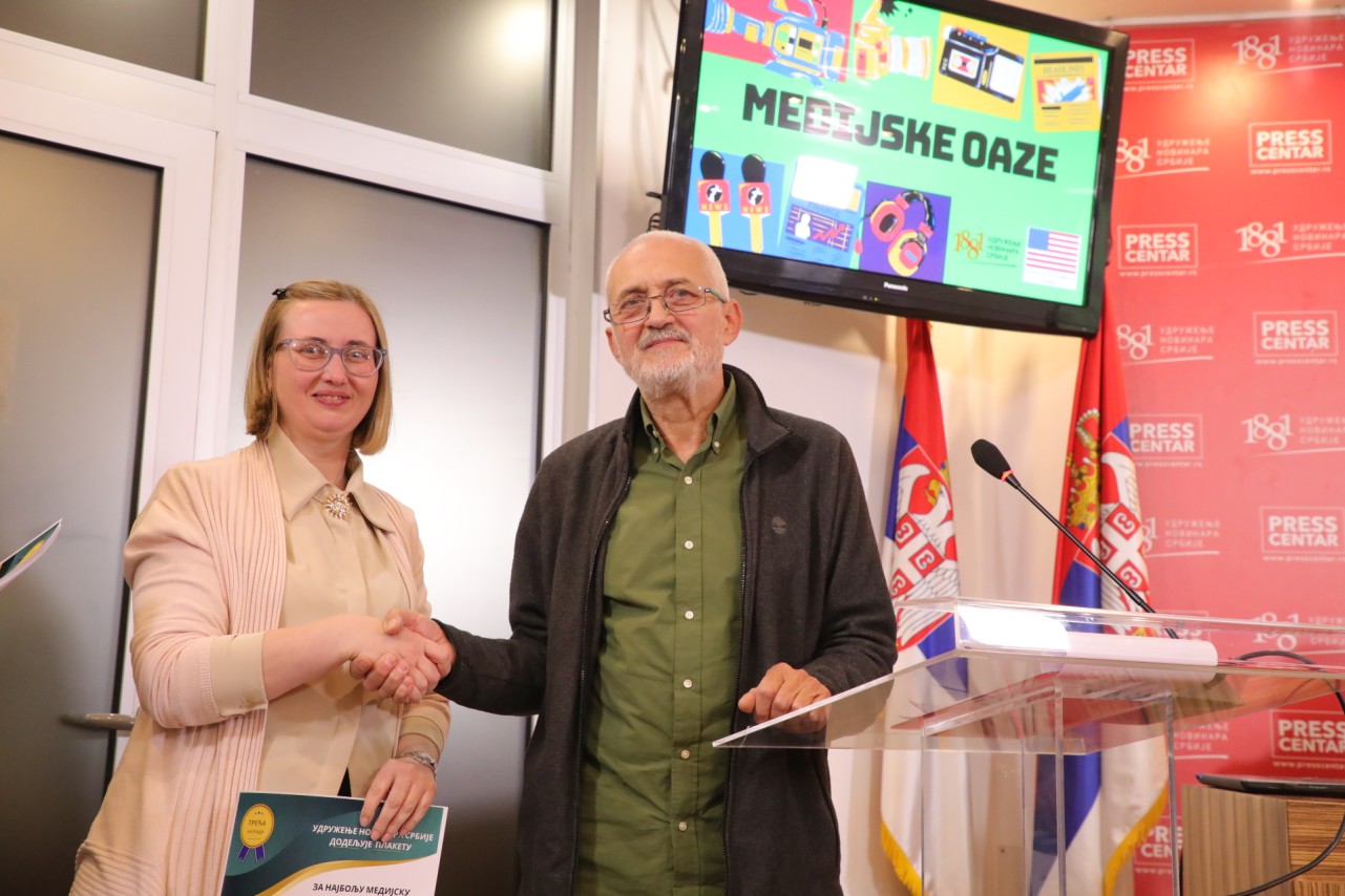 Treća nagrada - Valentina Vojinović - Takmičenje za najbolje lokalne medijske inicijative 
18/11/2025