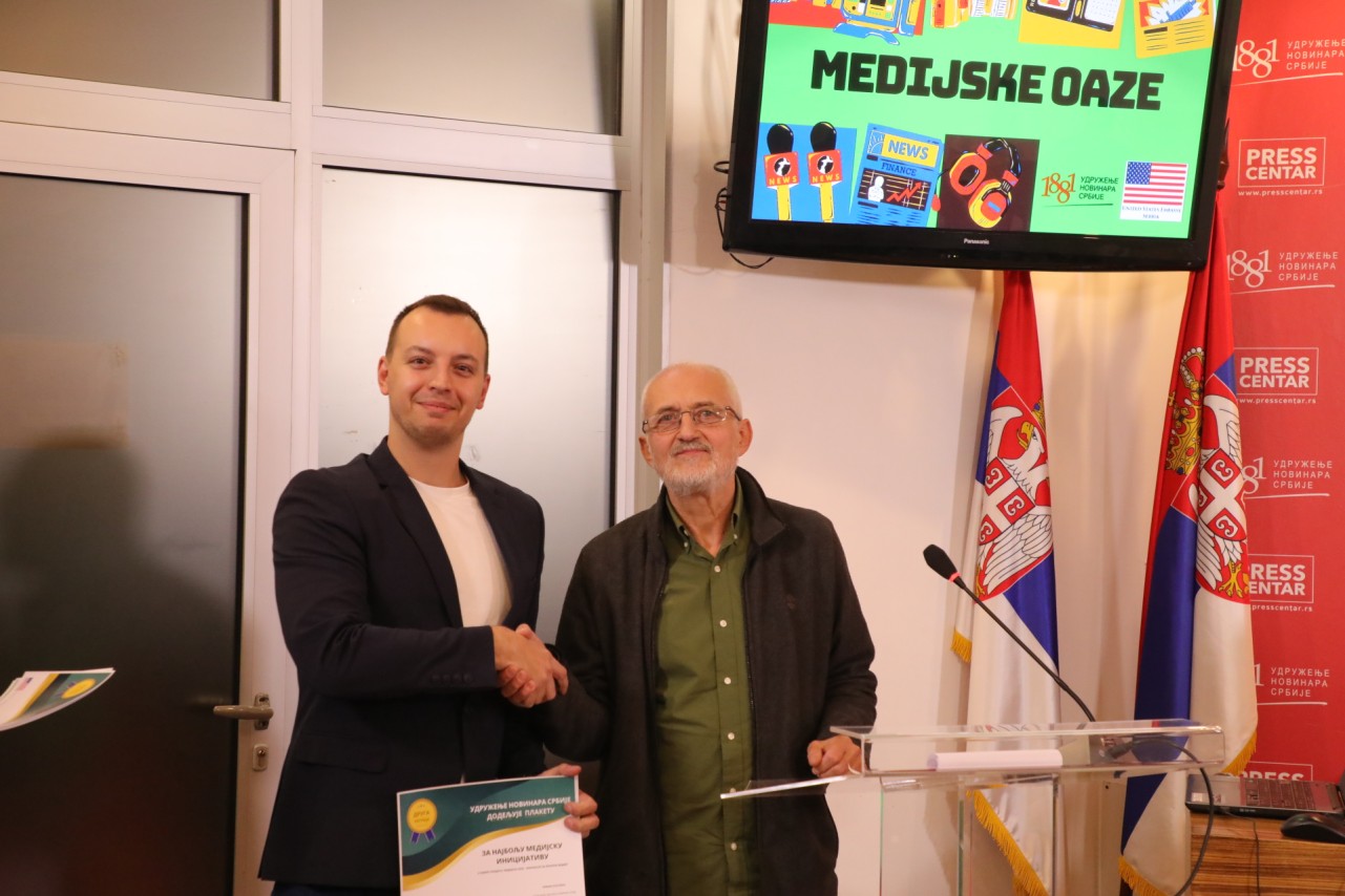 Druga nagrada - Nenad Simović - Takmičenje za najbolje lokalne medijske inicijative 
18/11/2025