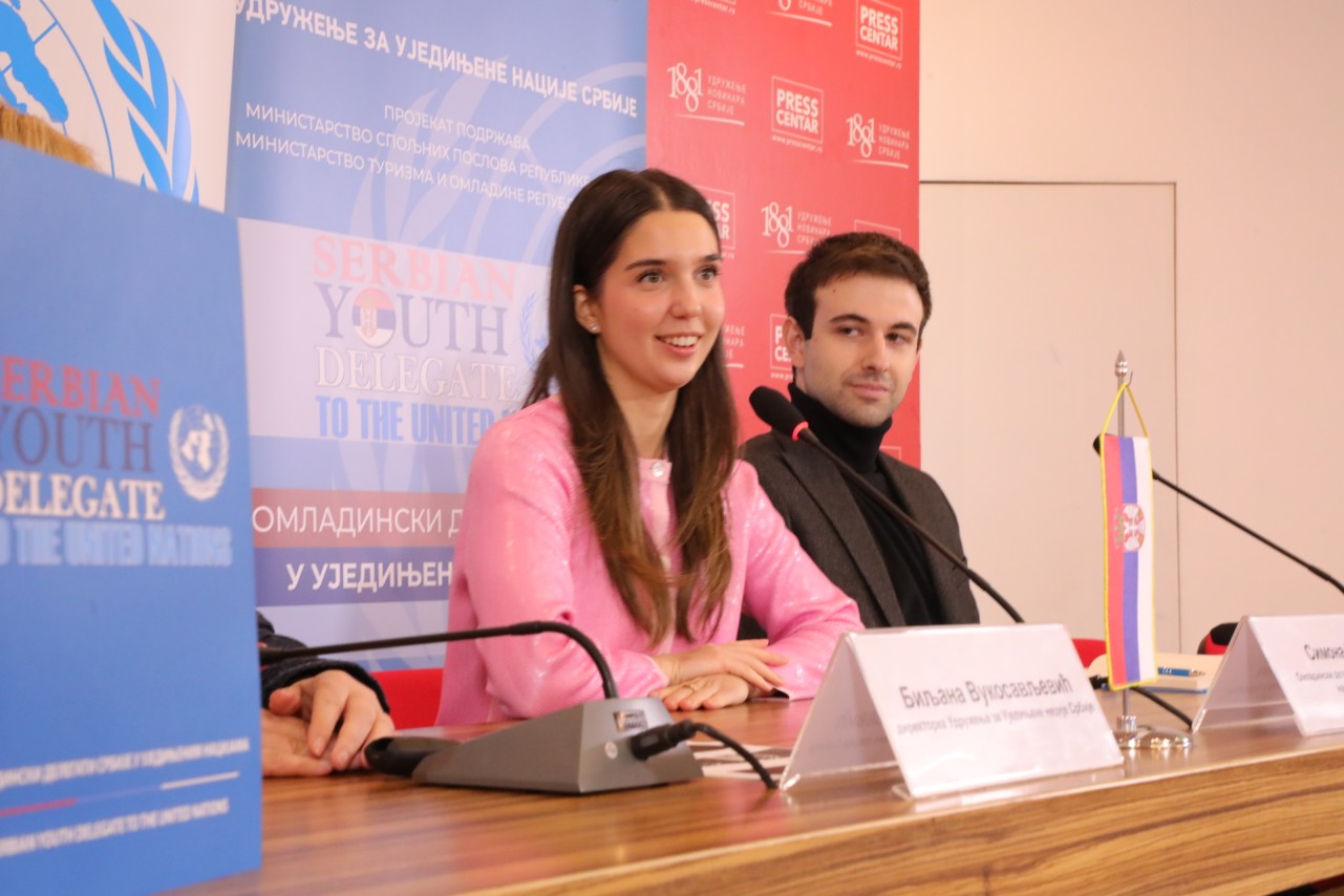 Omladinski delegati Srbije u Ujedinjenim nacijama
24/11/2025