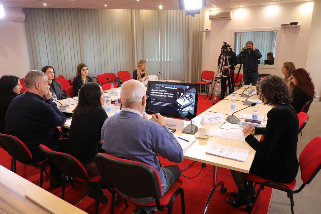 UNS predstavlja analizu o 10 godina projektnog sufinansiranja medijskih sadržaja u Srbiji 
27/11/2025