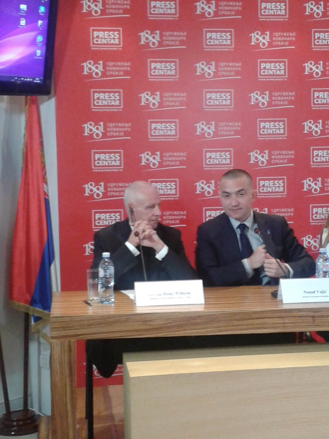 Nj.E. gdin Heinz Wilhelm i Nenad Vujić
16/05/2014