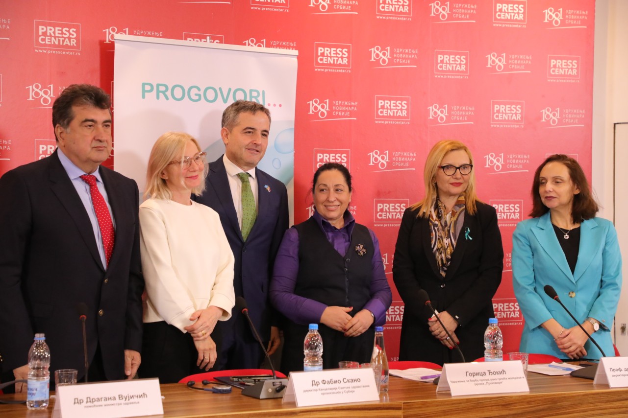 Konferencija za medije: SVAKOG DANA DVE ŽENE UMIRU – Kako da sprečimo rak grlića materice?
21/01/2026