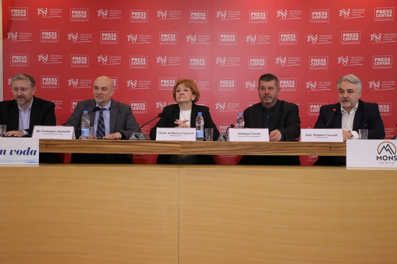 Konferencija za medije Zdravog društva: Okupljanje za borbu za zdravo društvo u Srbiji
3/02/2026