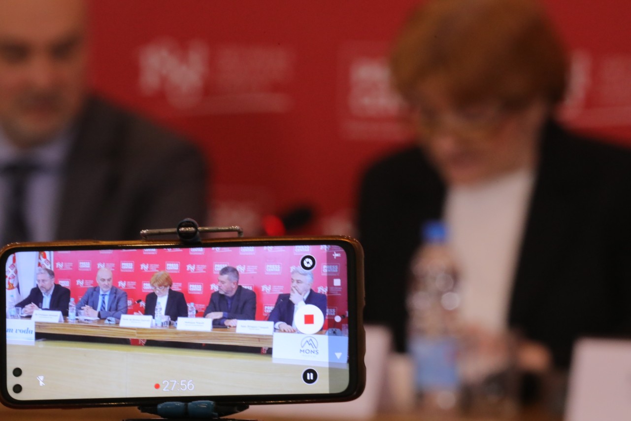 Konferencija za medije Zdravog društva: Okupljanje za borbu za zdravo društvo u Srbiji
3/02/2026