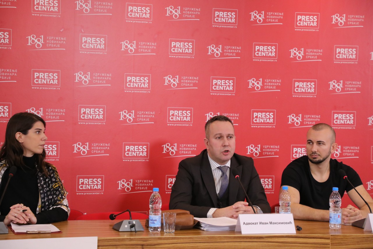 Konferencija za medije Odbrane Saše Đorđevića iz Štrpca, optuženog za špijunažu
9/2/2026