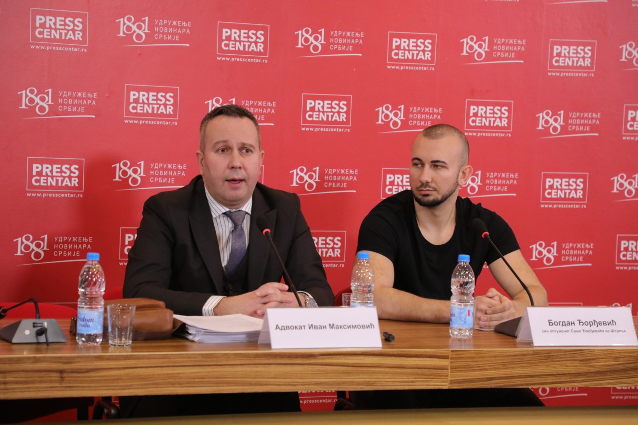 Konferencija za medije Odbrane Saše Đorđevića iz Štrpca, optuženog za špijunažu
9/2/2026