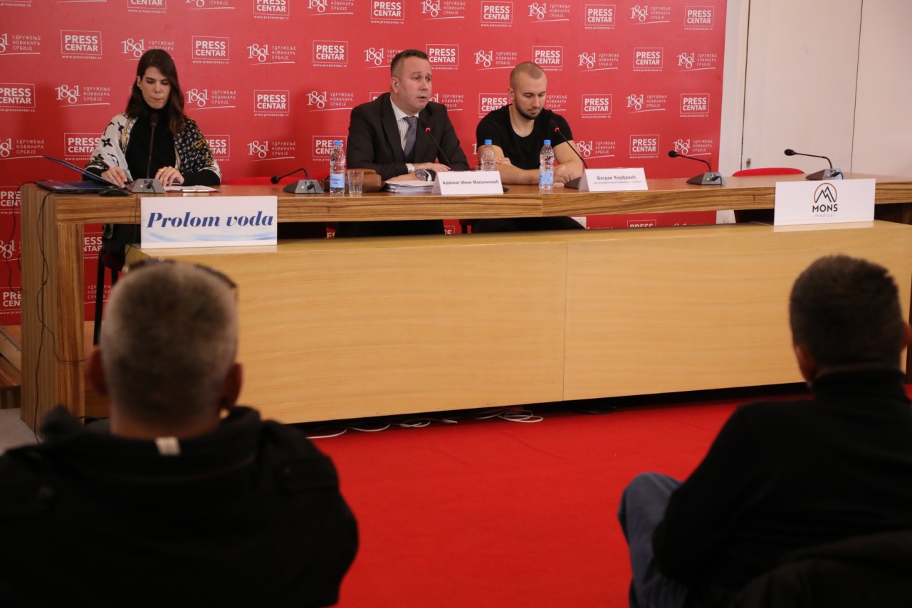 Konferencija za medije Odbrane Saše Đorđevića iz Štrpca, optuženog za špijunažu
9/2/2026