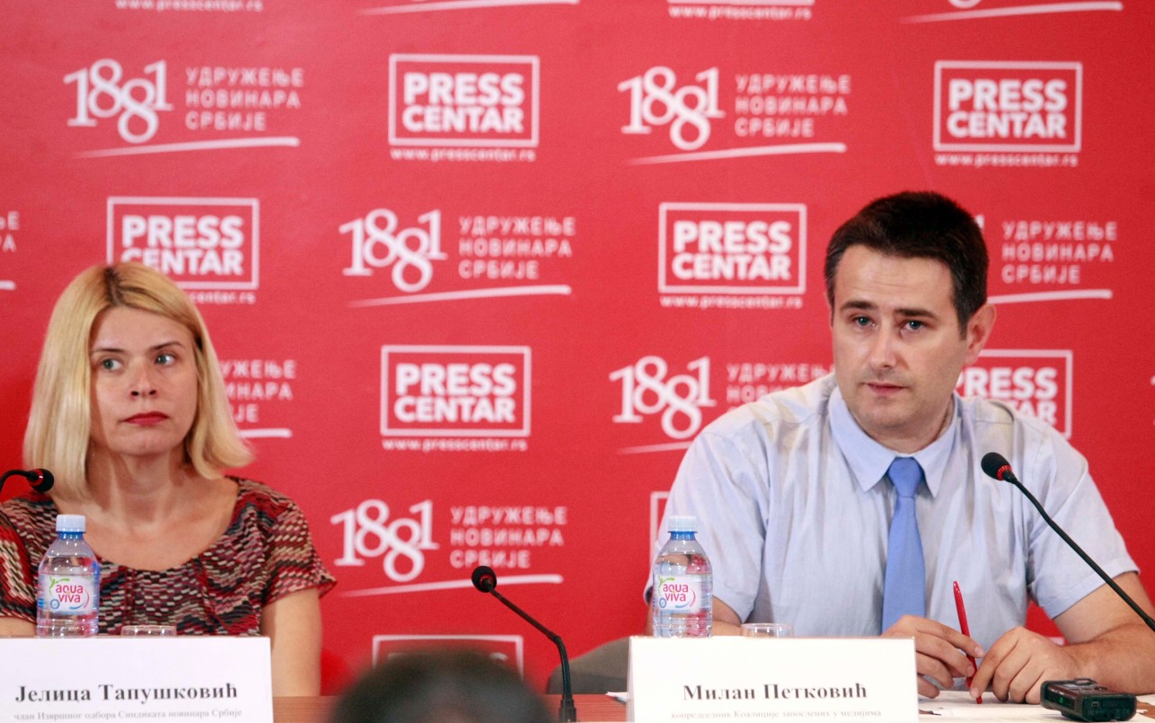 Konferencija za novinare SINOS-a i ZUM koalicije
8/7/2014