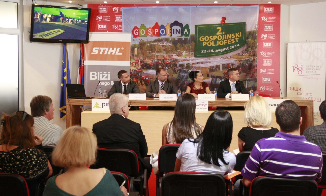 Konferencija za novinare Opštine Novi Bečej
16/07/2014