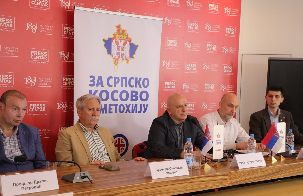 Konferencija za medije povodom predstojećeg protesta „Protiv izdaje i okupacije — Za srpsko Kosovo i Metohiju“
13/03/2026