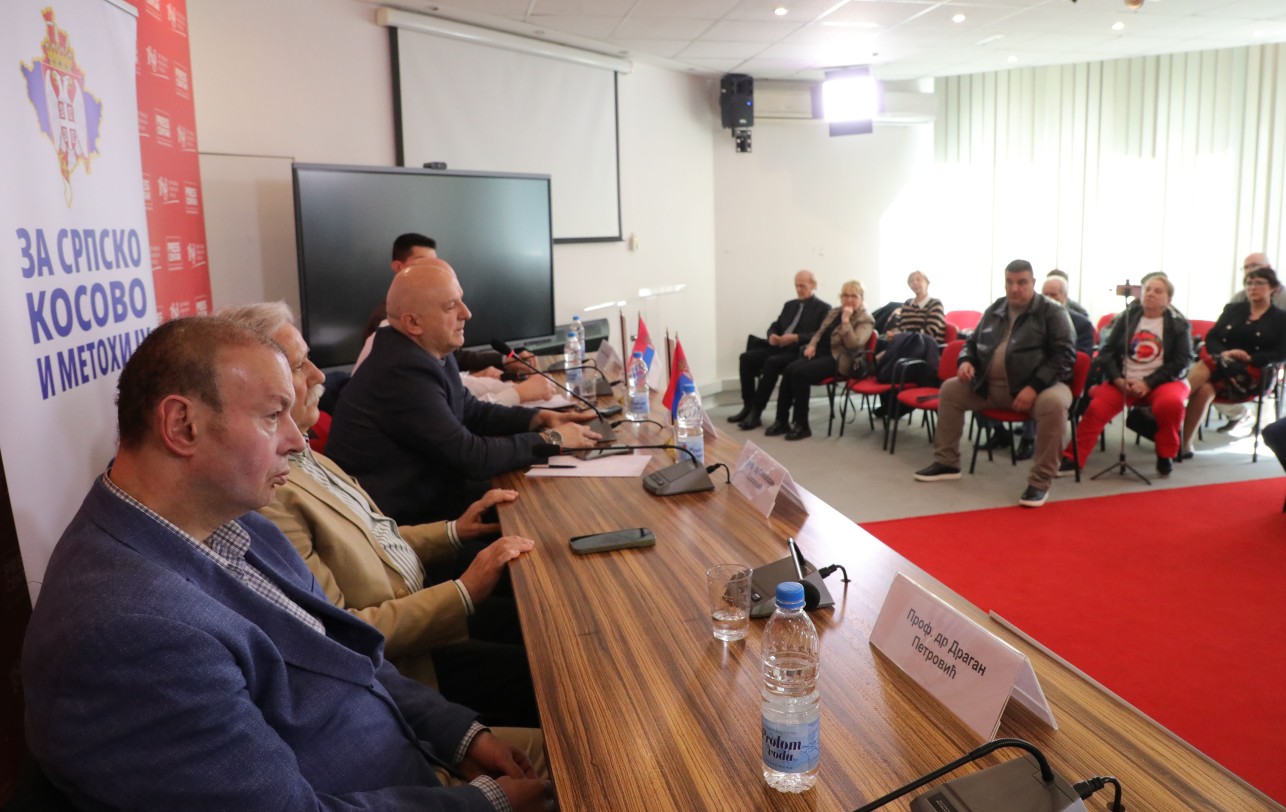 Konferencija za medije povodom predstojećeg protesta „Protiv izdaje i okupacije — Za srpsko Kosovo i Metohiju“
13/03/2026