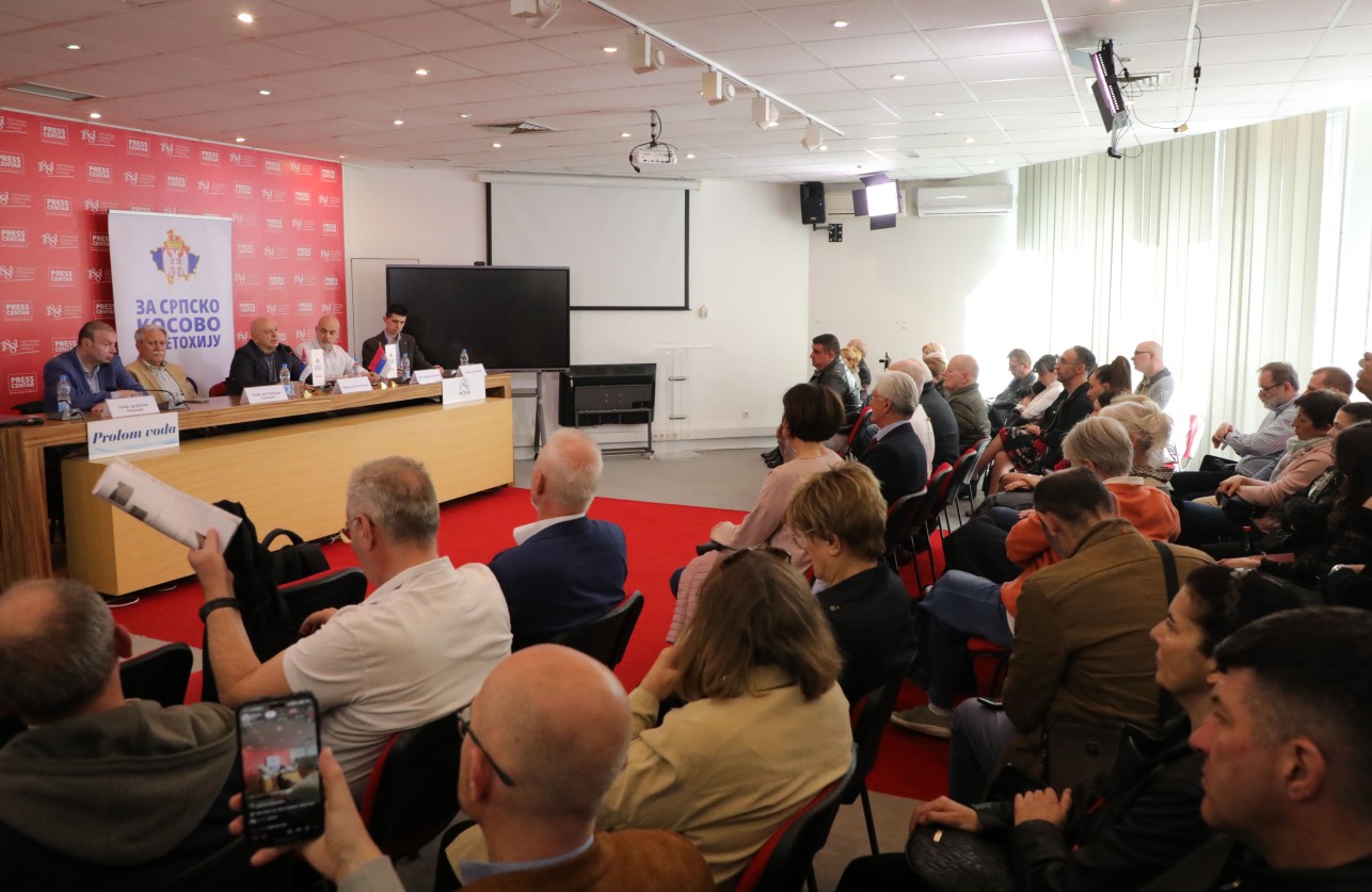 Konferencija za medije povodom predstojećeg protesta „Protiv izdaje i okupacije — Za srpsko Kosovo i Metohiju“
13/03/2026