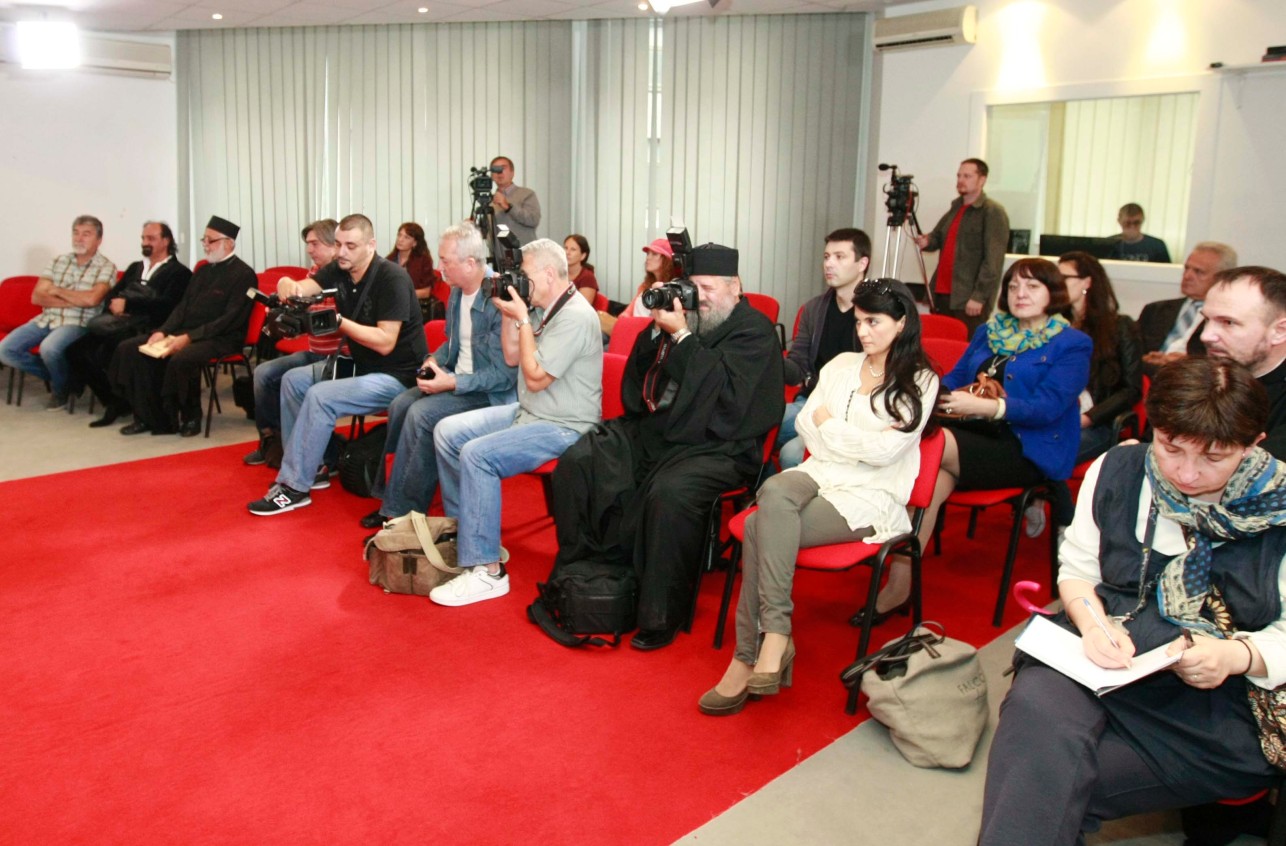 Конференција за новинаре поводом музичко-сценског спектакла 