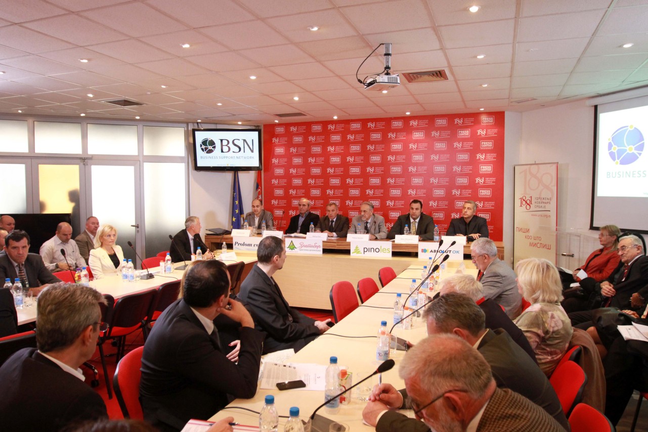 Okrugli sto Mreže za poslovnu podršku, Saveza računovođa i revizora Srbije i domaćih i stranih investitora u Srbiji 
07/10/2014