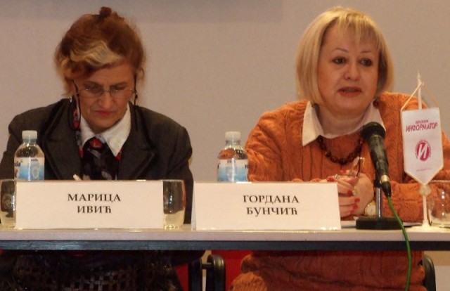 Marica Ivić i Gordana Bunčić
26/01/2012