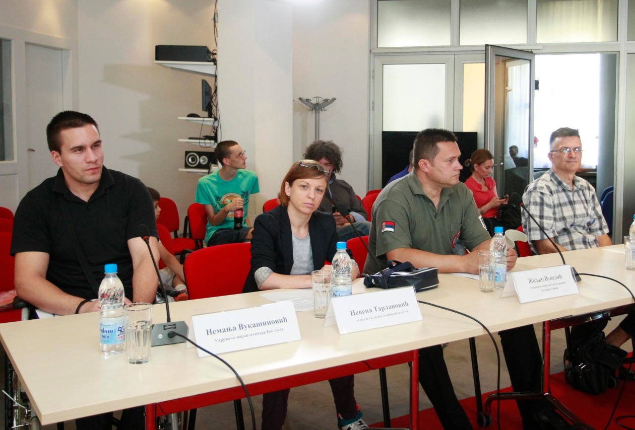 Konferencija za novinare udruženja osoba sa invaliditetom Srbije
23/06/2015