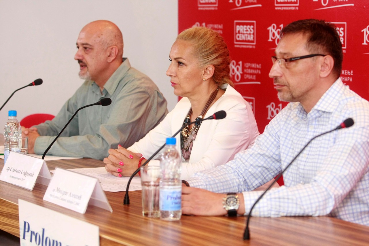 Konferencija za novinare Sindikata lekara i farmaceuta 
23/9/2015