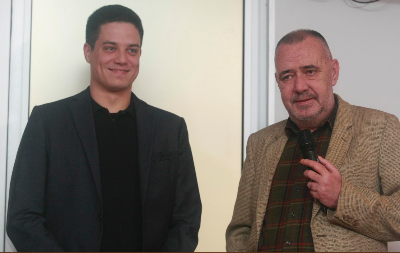 Johannes Rueger i Dragoljub Žarković
14/12/2015