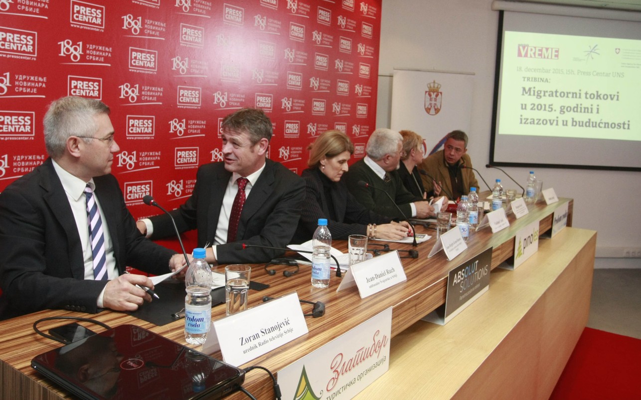 Tribina nedeljnika Vreme i Komesarijata za izbeglice i migracije Republike Srbije, uz podršku Švajcarske agencije za razvoj i saradnju
18/12/2015