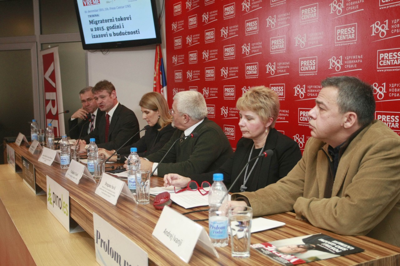 Tribina nedeljnika Vreme i Komesarijata za izbeglice i migracije Republike Srbije, uz podršku Švajcarske agencije za razvoj i saradnju
18/12/2015