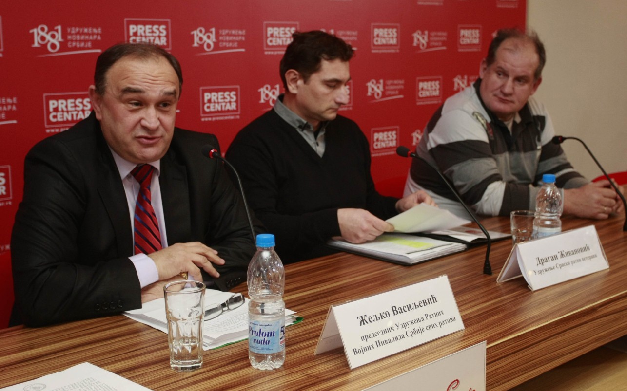 KZN Srpskih ratnih veterana i Udruženja Ratnih Vojnih Invalida Srbije svih ratova
12/2/2016