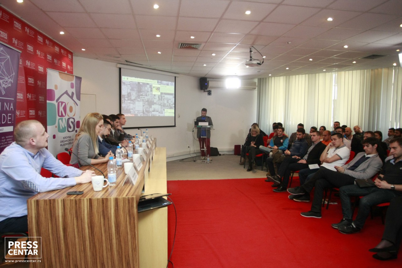 Debata Krovne organizacije mladih Srbije
21/4/2016