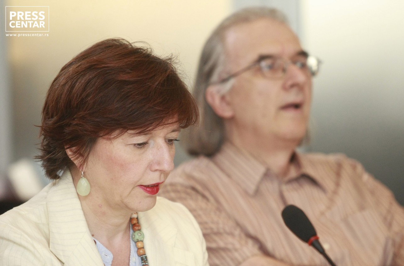Nataša Vučković i prof. Aleksandar Molnar