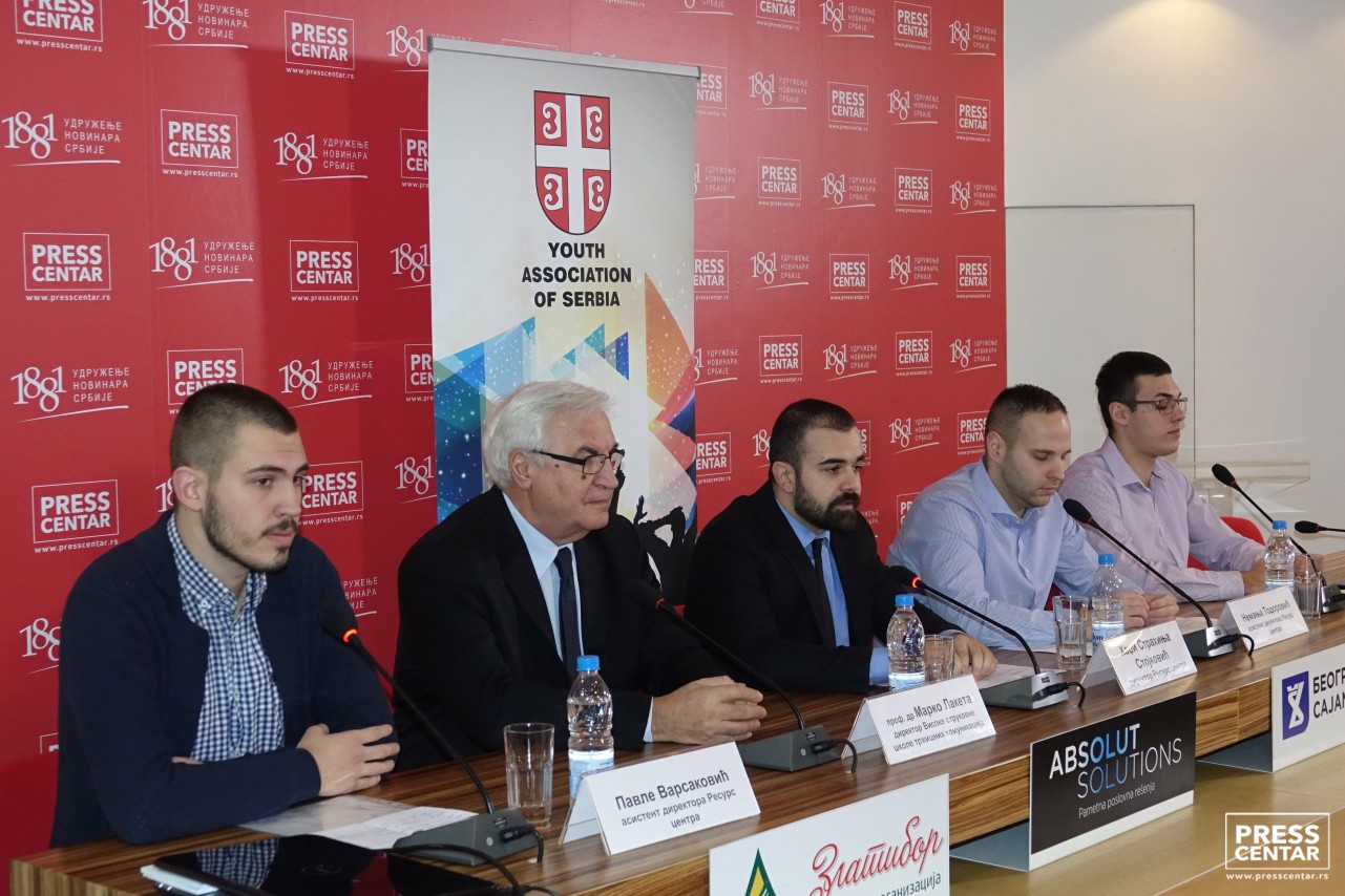Konferencija povodom raspisivanja konkursa - MLADI SU ZAKON 
12/12/2016