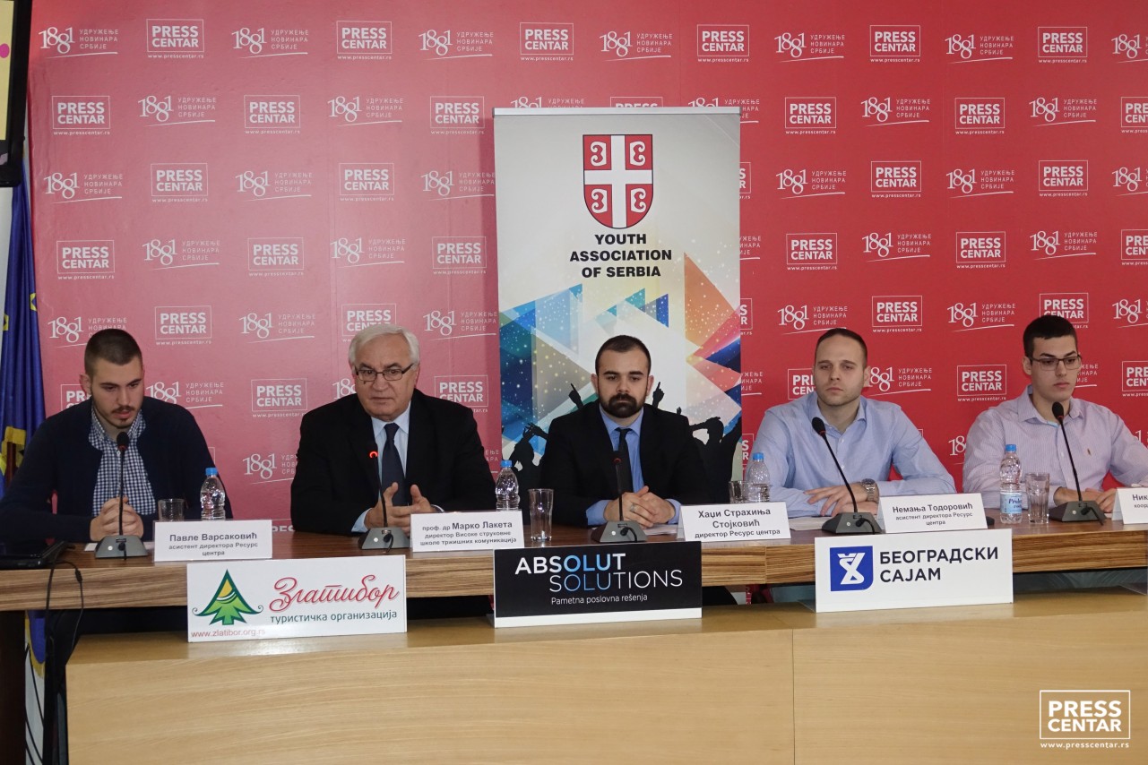 Konferencija povodom raspisivanja konkursa - MLADI SU ZAKON 
12/12/2016