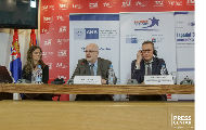 Konferencija za medije povodom multikongresa "Serbian Visions" i konferencije "Zapadni Balkan i nemačka privreda" Konferencija za medije povodom multikongresa "Serbian Visions" i konferencije "Zapadni Balkan i nemačka privreda"